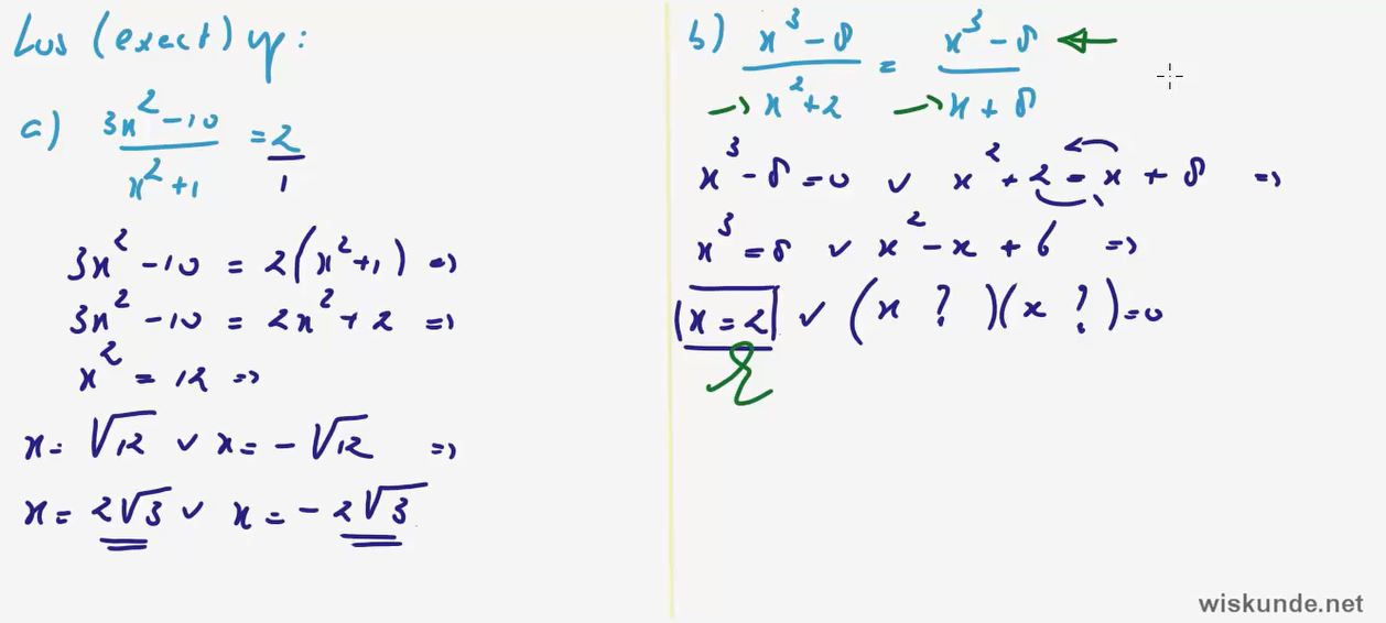 Gebroken formules opgave 63