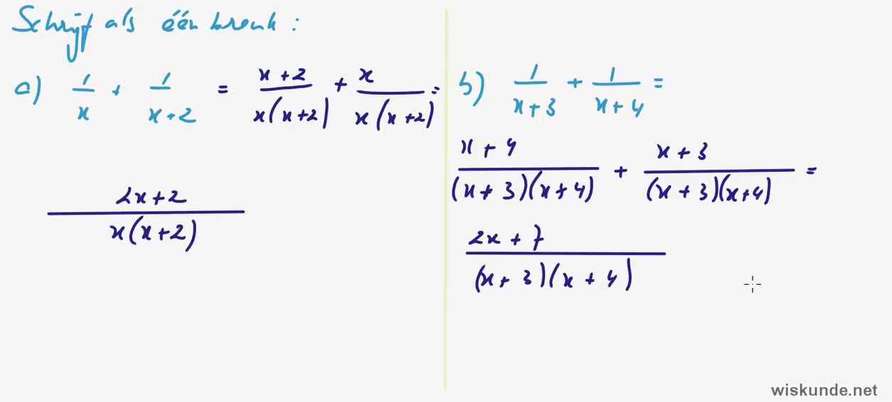 Gebroken formules opgave 67
