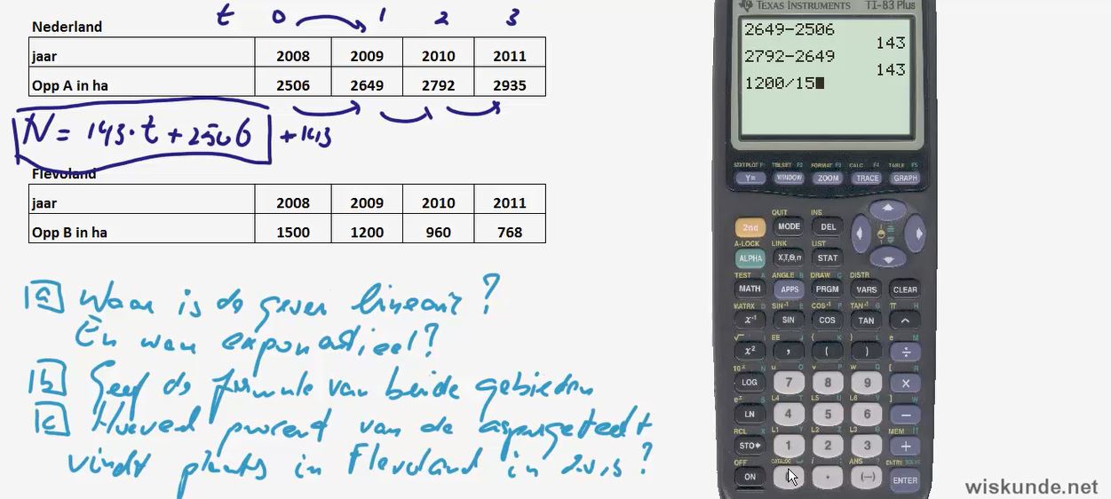Tabellen opgave 35