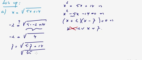 Wortelformules Opgave 33