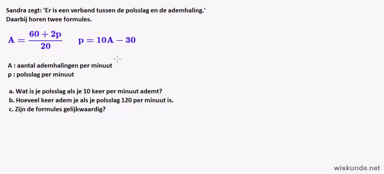 Gelijkwaardige formules Opgave 33