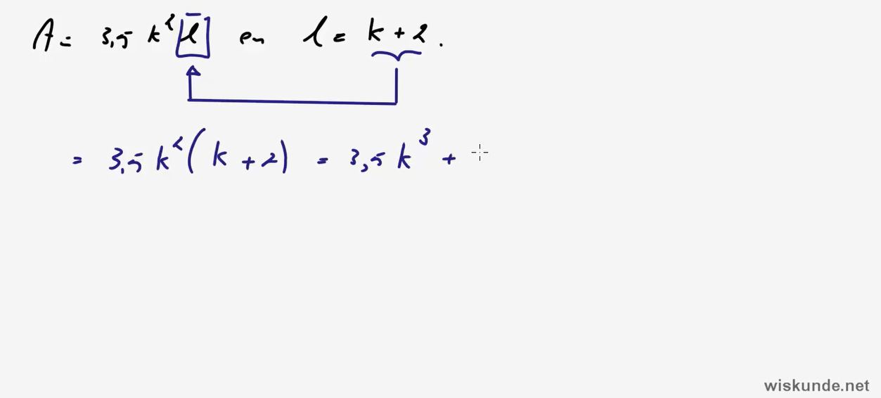 Haakjes en substituties Opgave 57